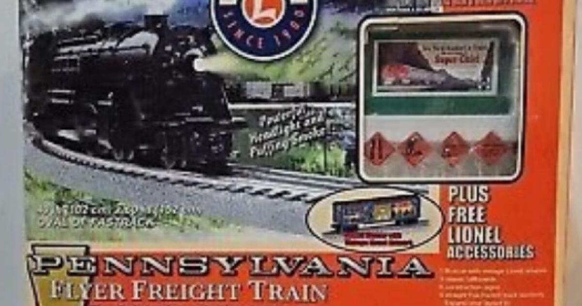 Lionel Pennsylvania Flyer Freight Train Set Model Gauge For In