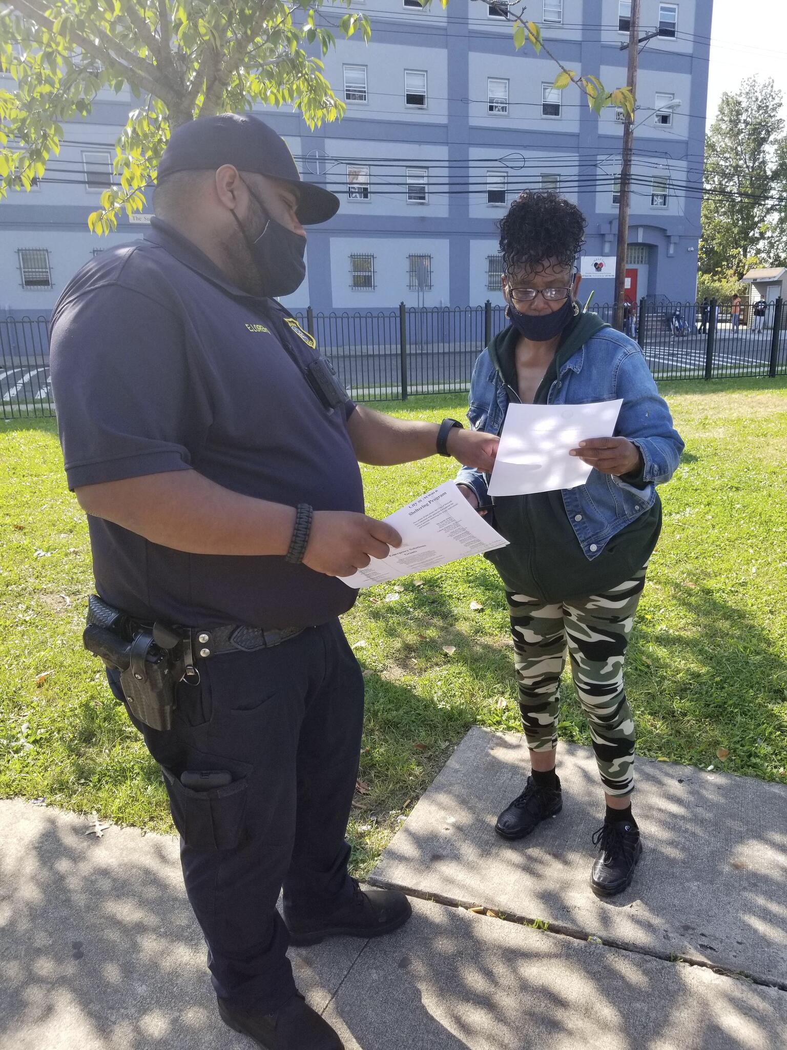 Nd Precinct Community Service Officers Rich And Lorenzo Greet