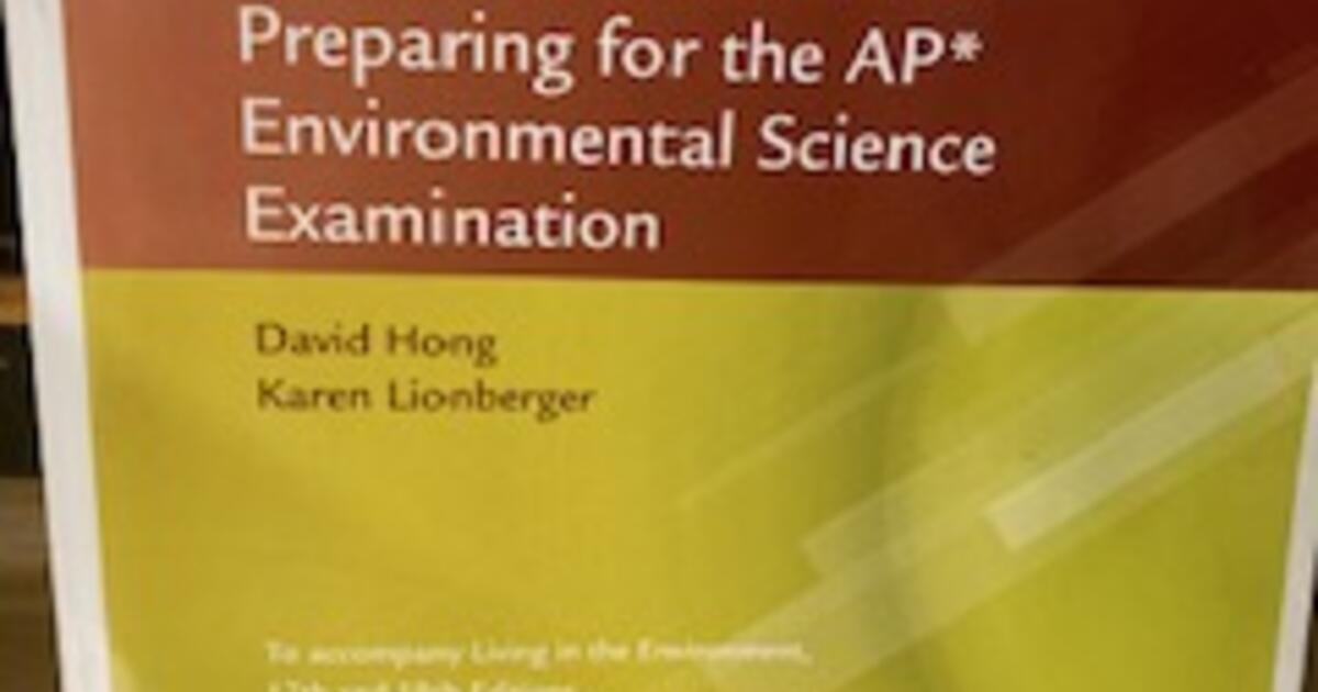 AP Environmental Science Exam Practice Books For Free In Palm Springs