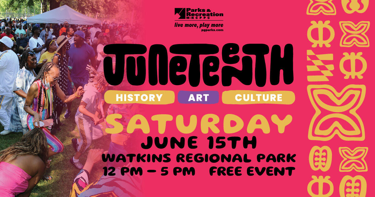 Join The Department Of Parks And Recreation For Their Juneteenth