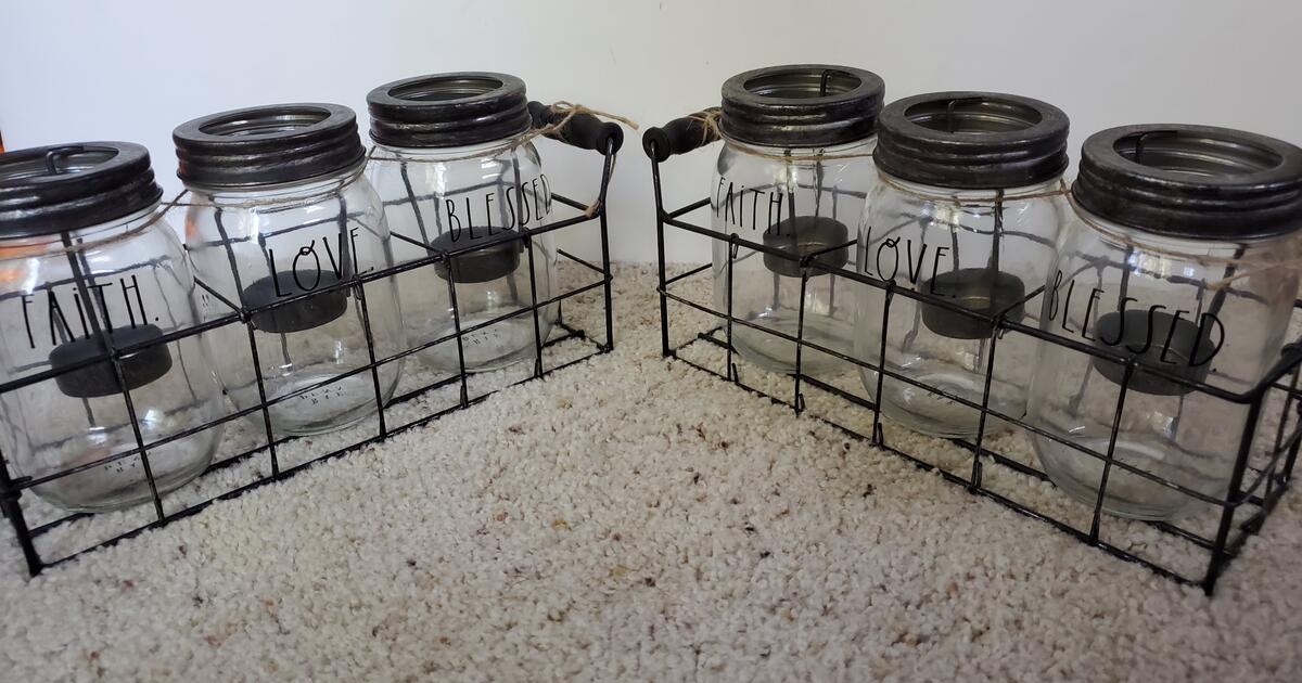 Rae Dunn Mason Jar Tealight Holder Basket For 30 In Madison WI For