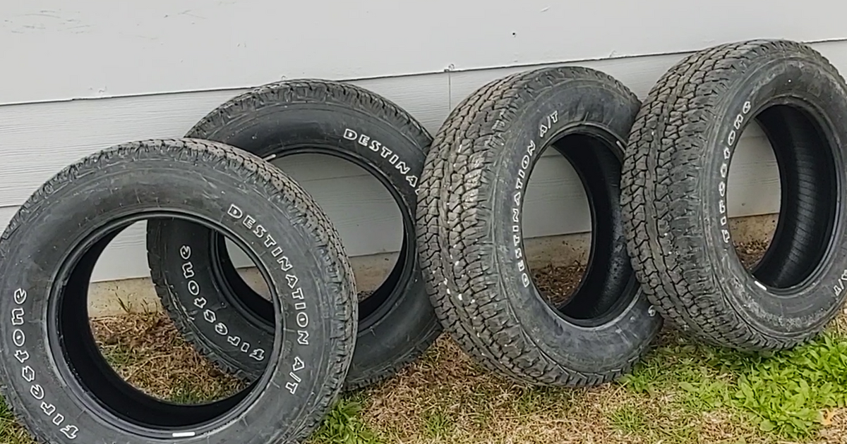 Set Of Firestone Destination A T Tires P R T M S For