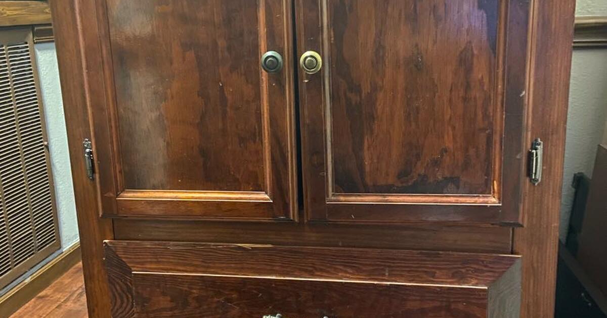 Two Drawer Armoire For Free In League City Tx For Sale Free Nextdoor