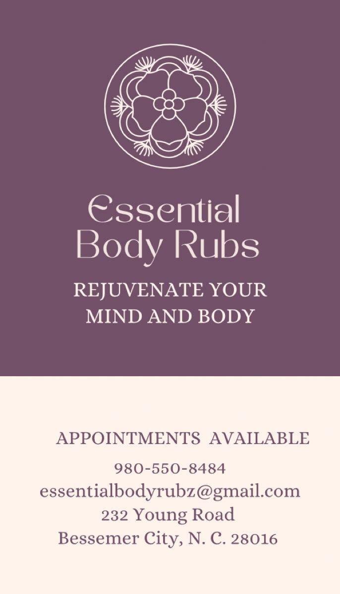 Essential Body Rubz - Bessemer City, NC - Nextdoor