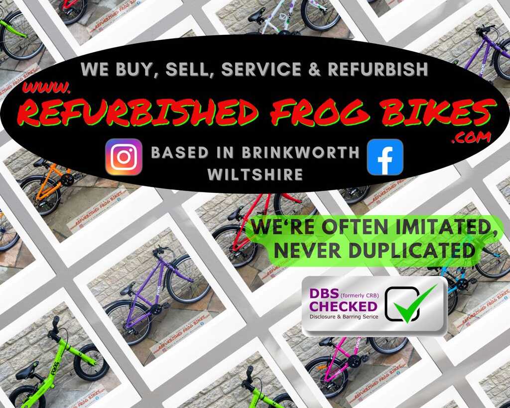 Refurbished frog deals bikes