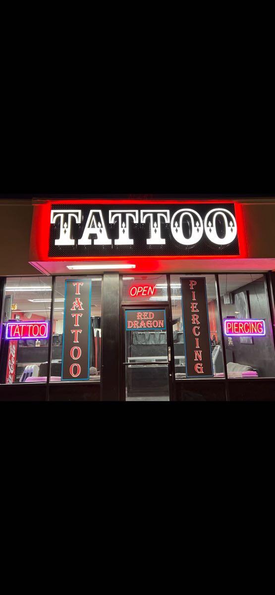 RED DRAGON TATTOO  PIERCİNG  Kusadası