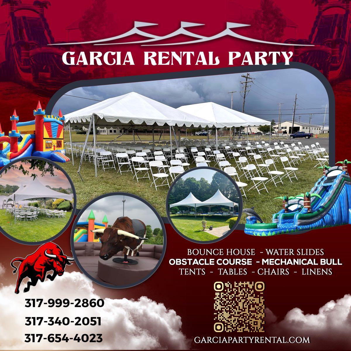 Garcia 2025 tent rentals