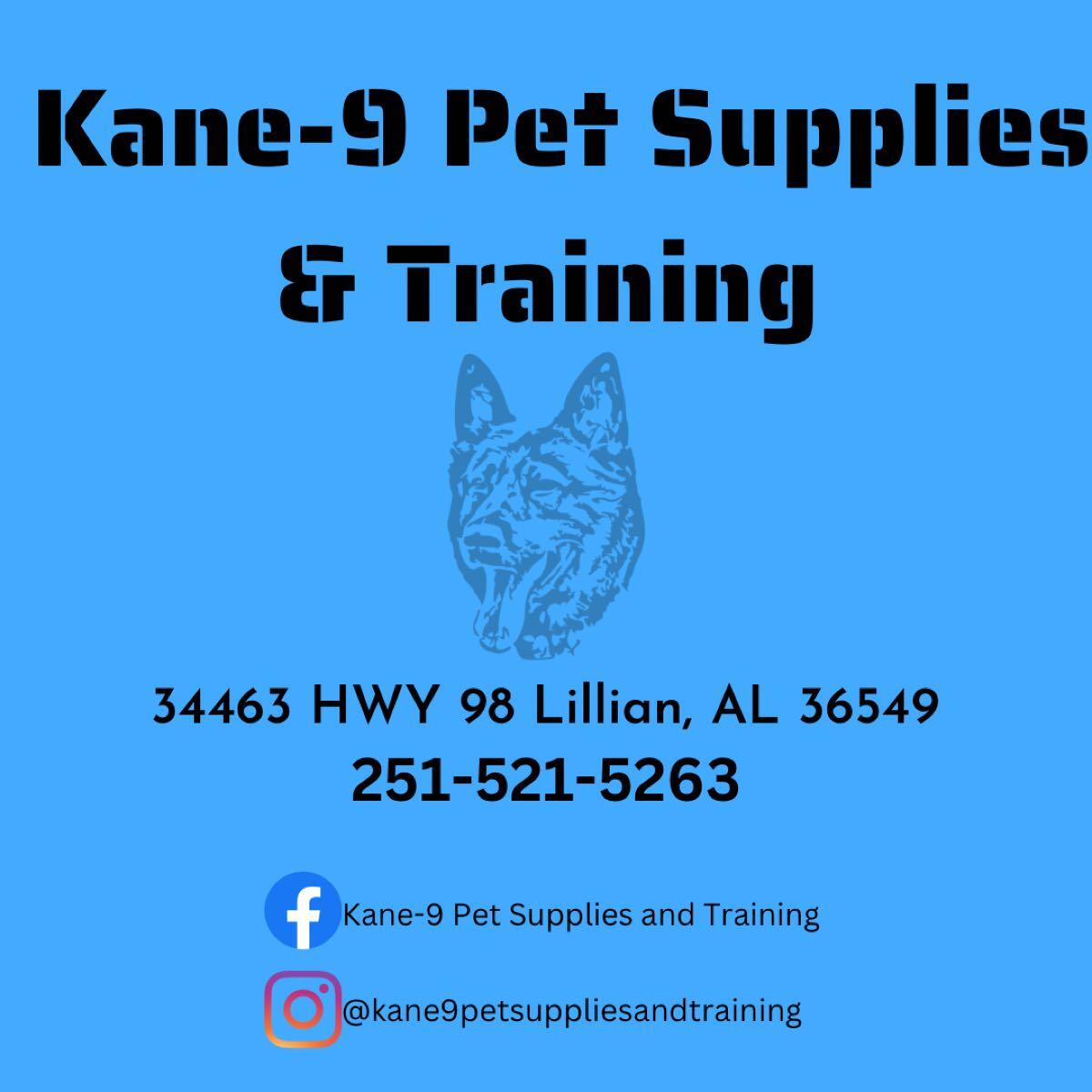 Kane-9 Pet Supplies and Training in Lillian, Alabama