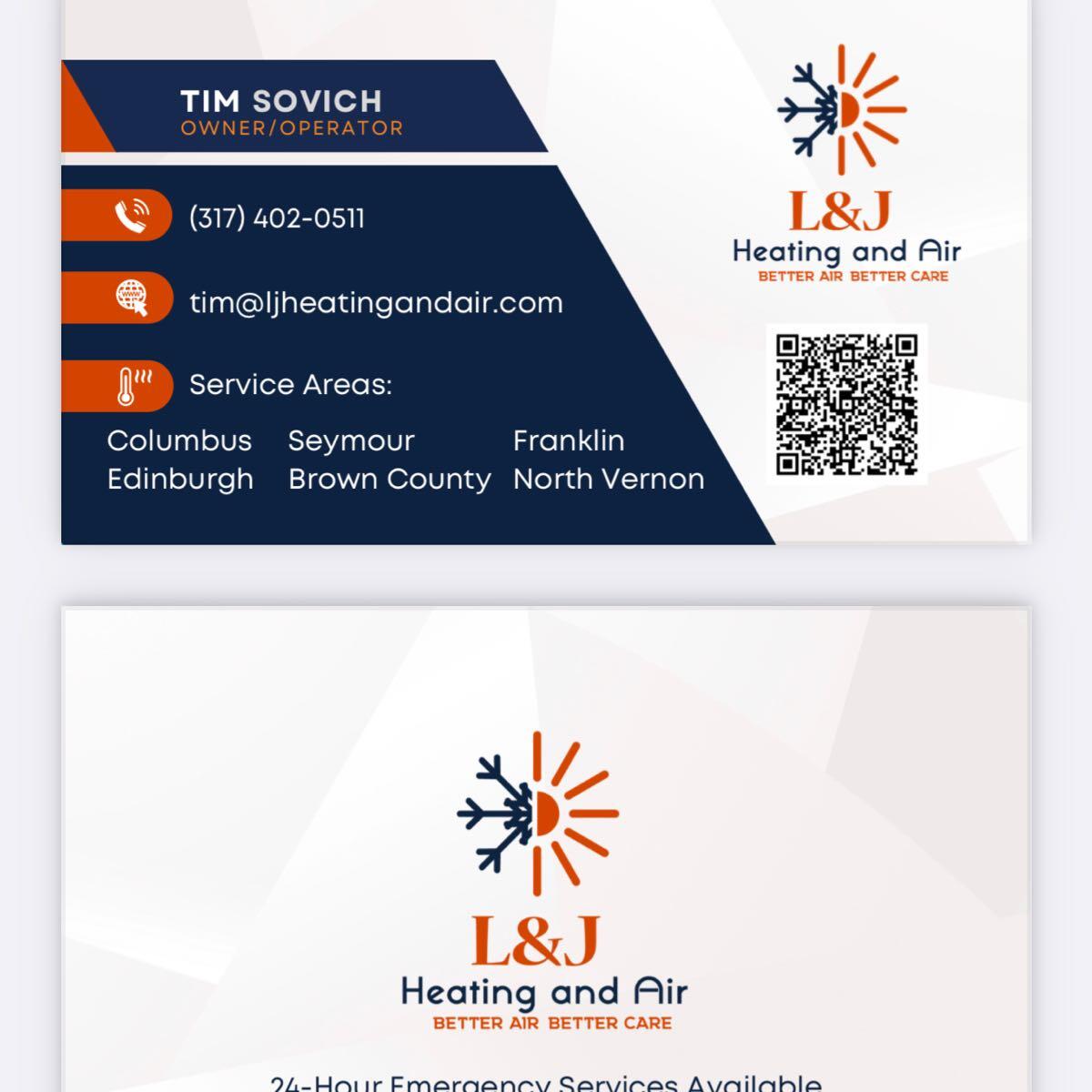 l&j heating and air conditioning