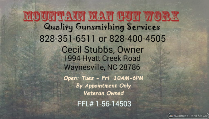 Mountain Man Gun Worx Waynesville NC Nextdoor