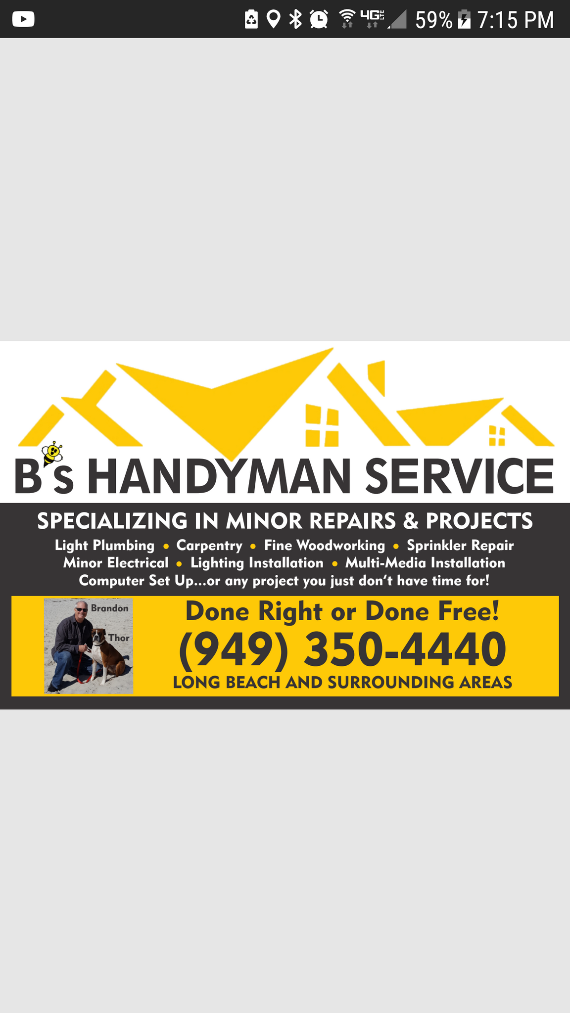 B’s HANDYMAN SERVICE - Nextdoor