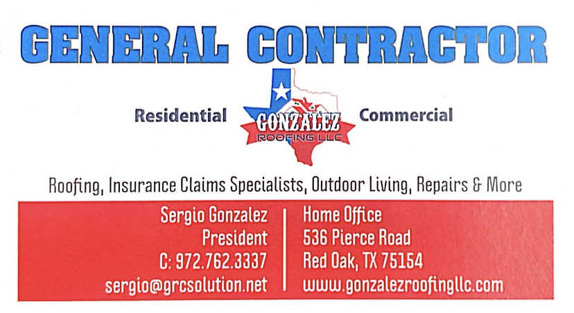 GRC General Contractor LLC (Gonzalez Roofing & Construction) GRC General Contractor LLC (Gonzalez Roofing & Construction)