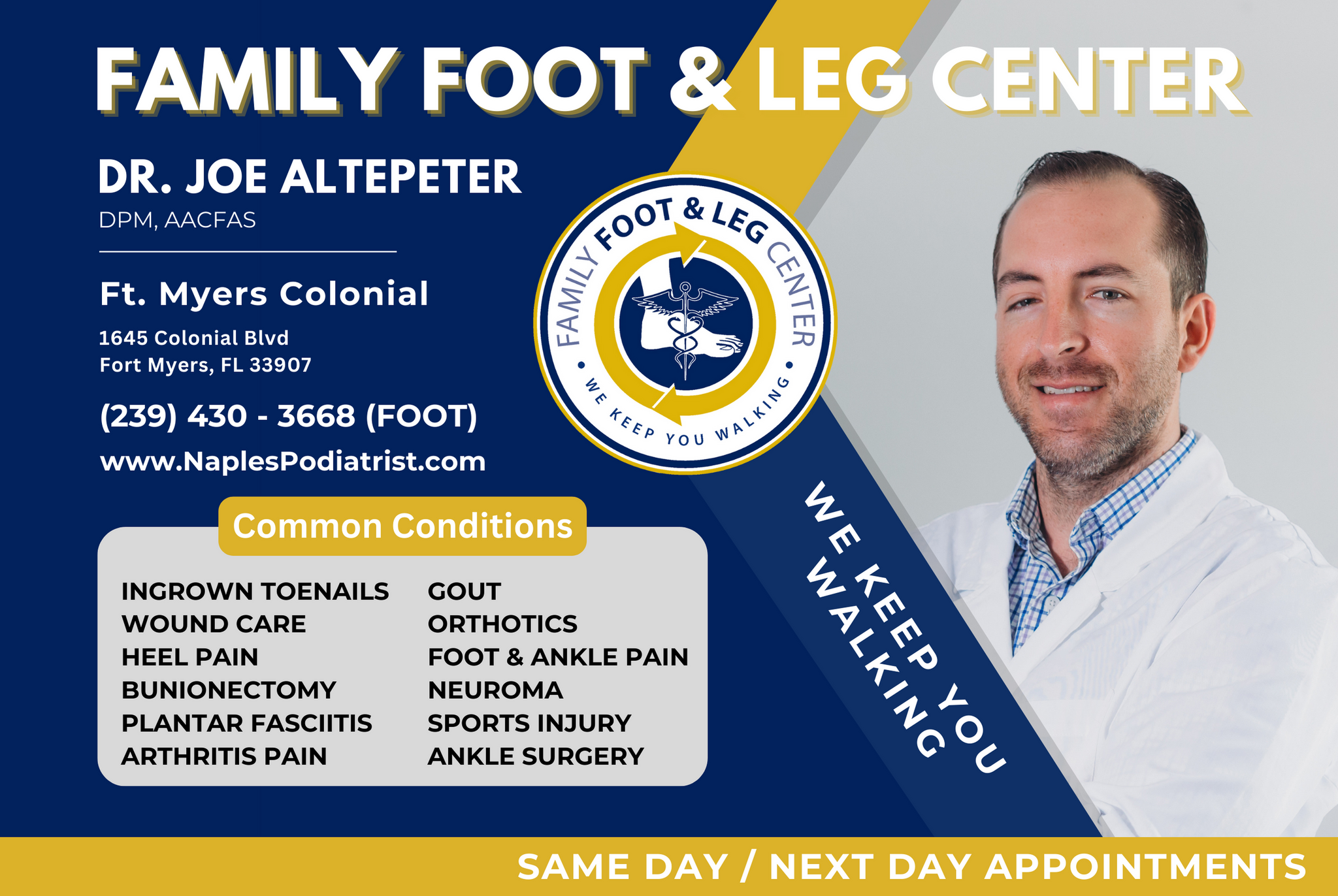 Dr. Joe Altepeter - Family Foot & Leg Center - Colonial Fort Myers ...