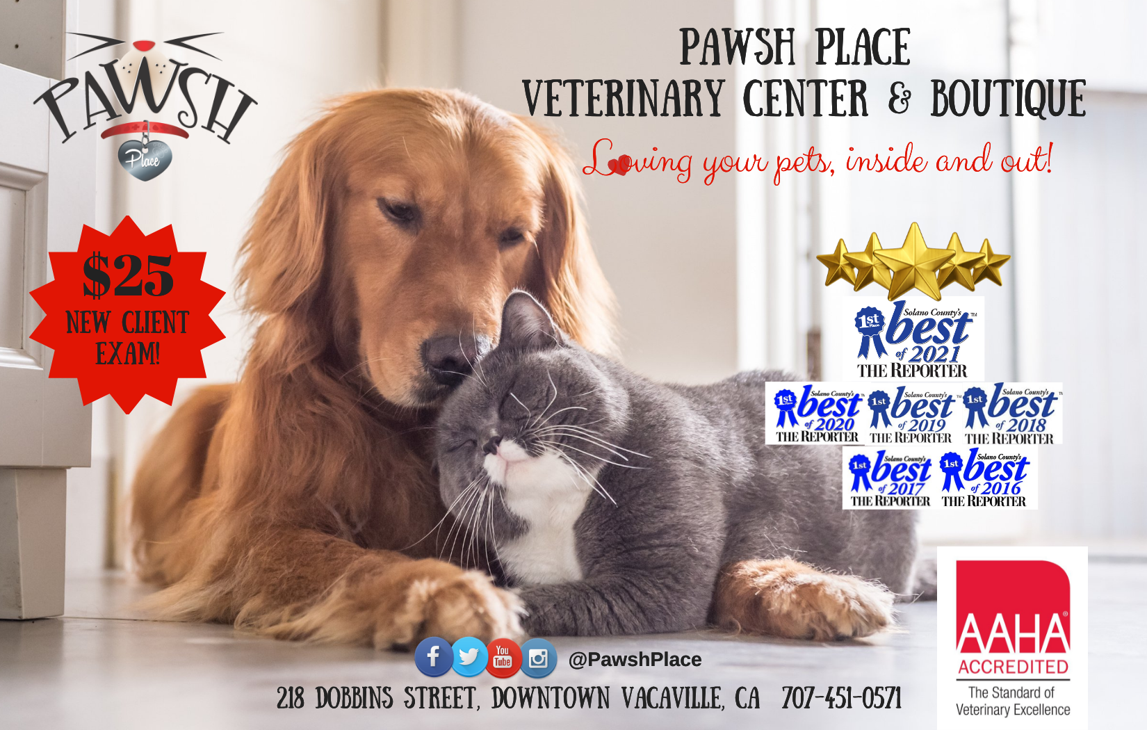 Pawsh Place Veterinary Center Boutique Vacaville CA Nextdoor