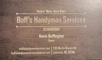 Buff s Handyman Services LLC Clyde NC Nextdoor