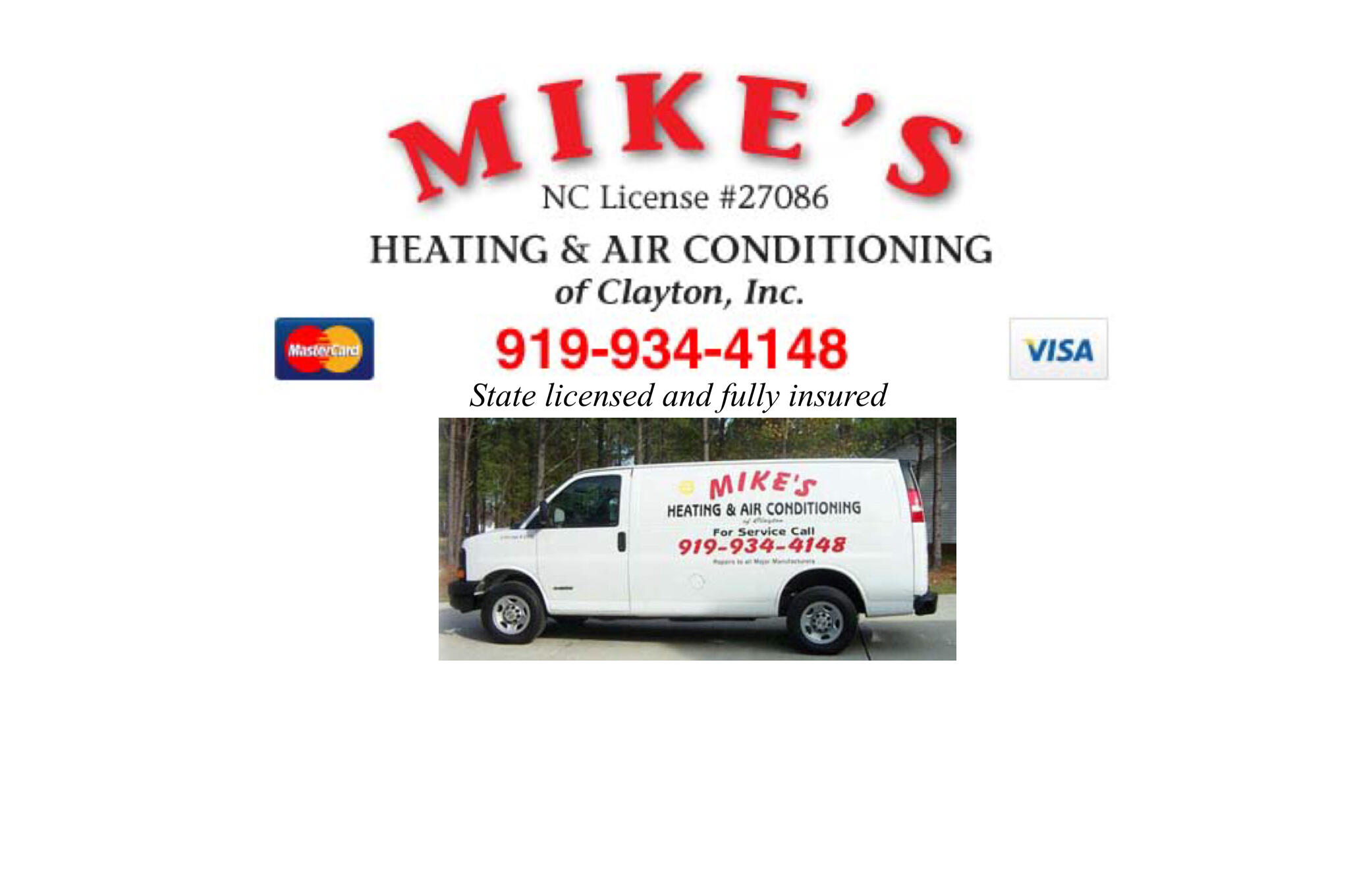 Mike's Heating And Air Conditioning Of Clayton Inc - Nextdoor