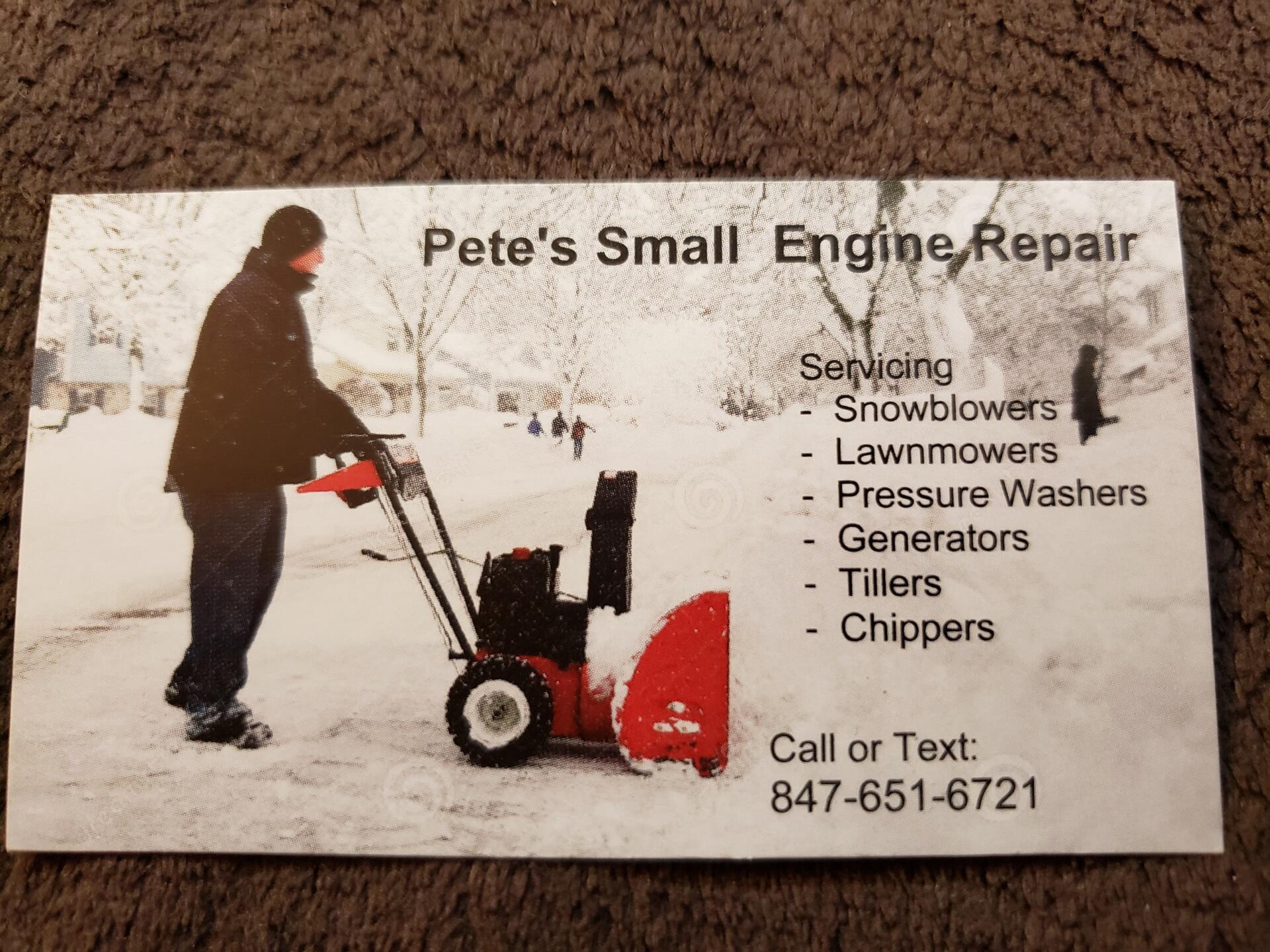 Snowblower cheap repair shop