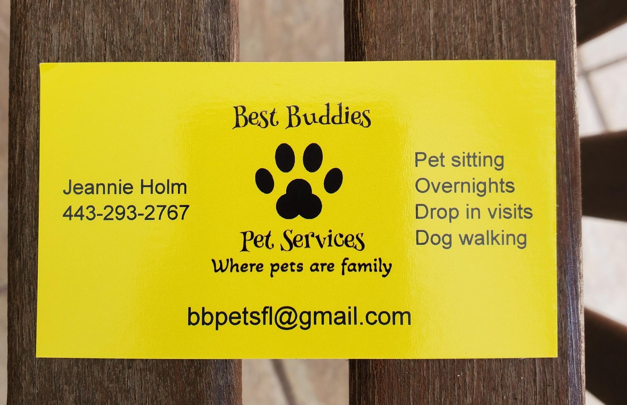 Best Buddies Pet Services Bradenton, FL Nextdoor