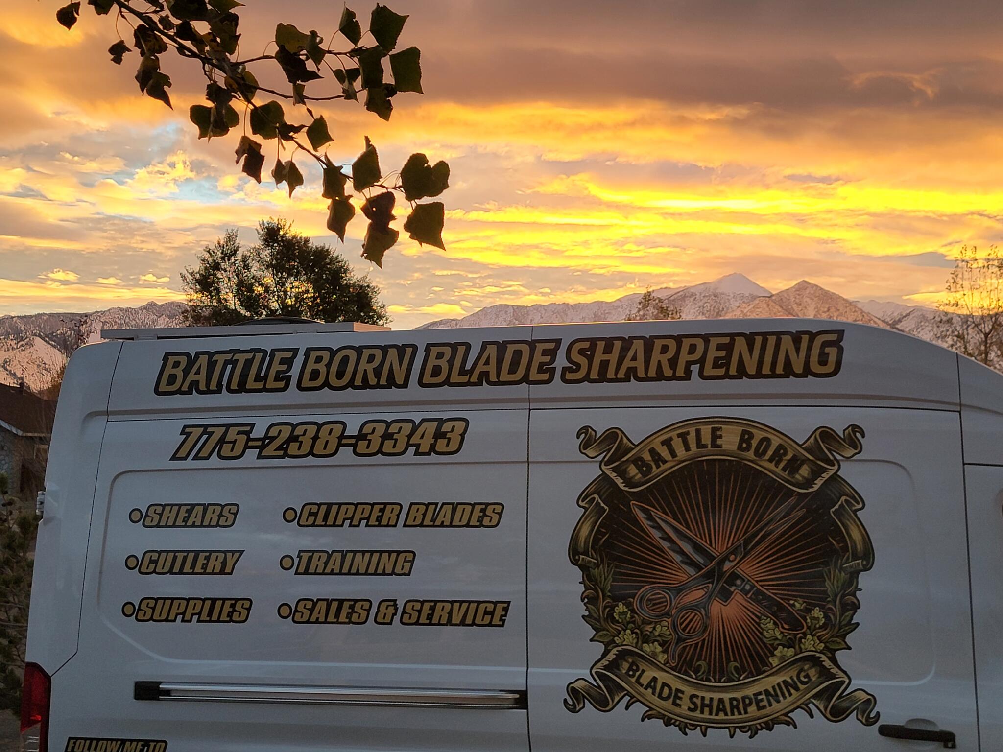 Sharpen Clipper Blades  Battle Born Blade Sharpening