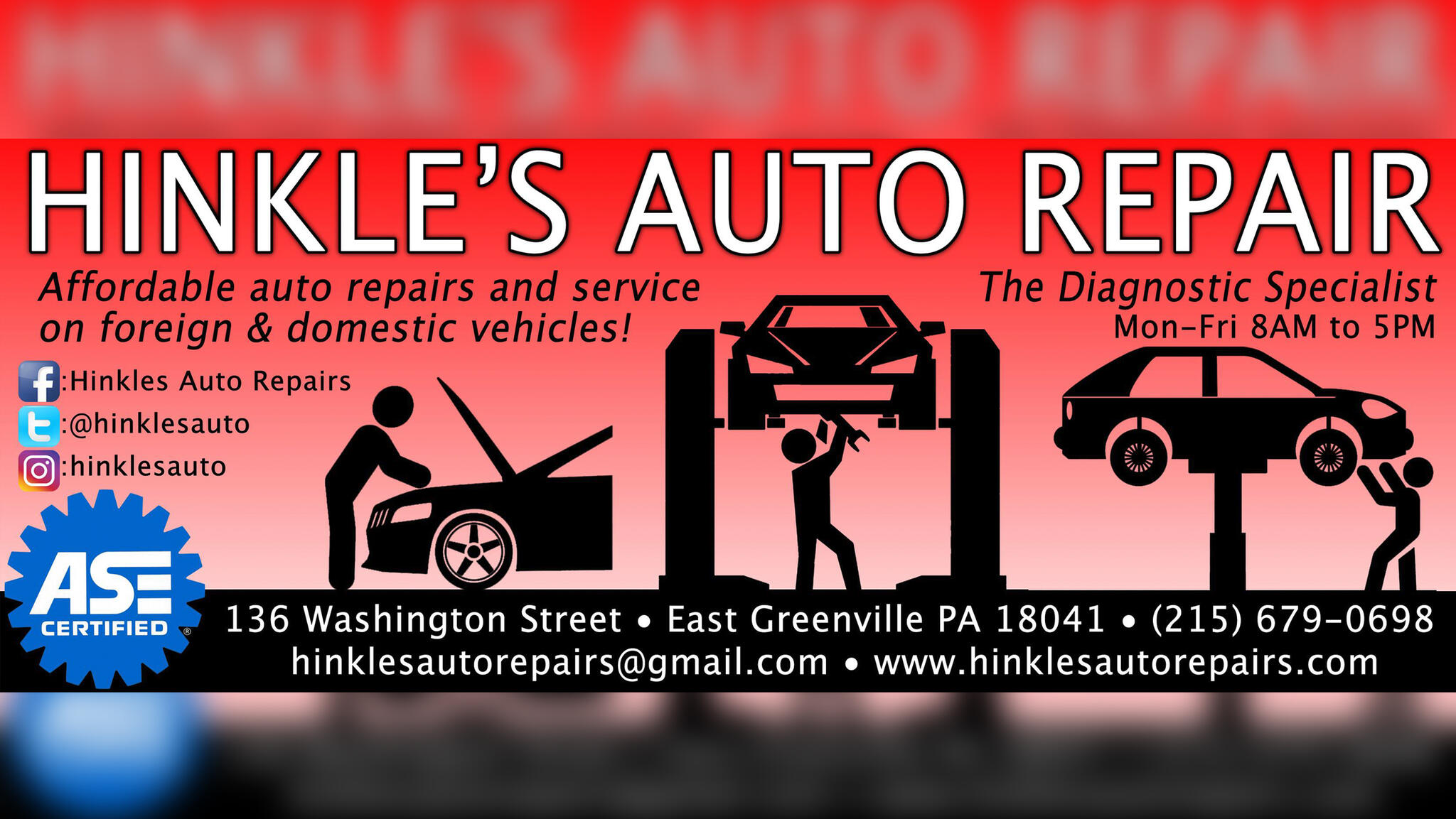 Auto repair discount bally pa