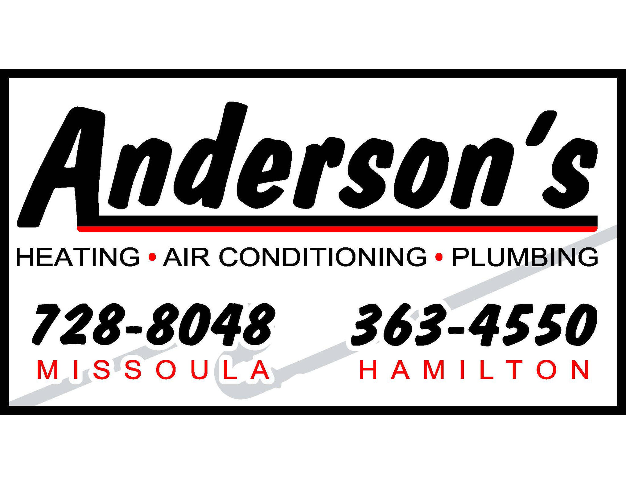 Anderson's Heating, Air Conditioning u0026 Plumbing - Missoula, MT - Nextdoor