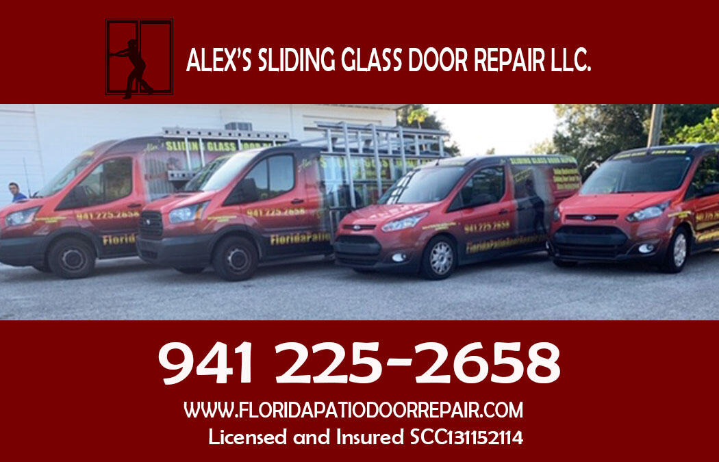 Alex S Sliding Glass Door Repair 110, Sliding Glass Door Repair Venice Fl