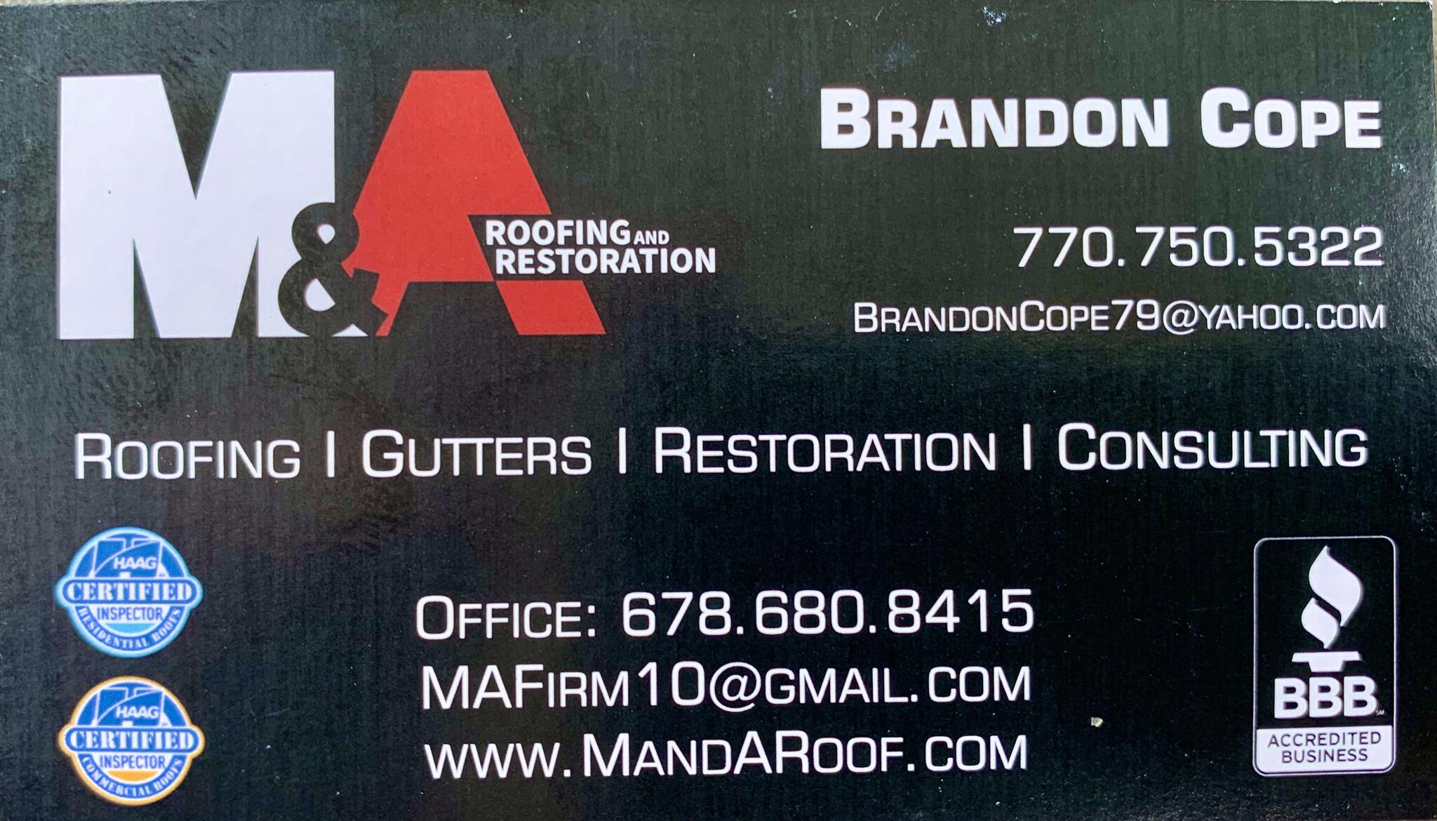 M A Roofing Acworth GA Nextdoor