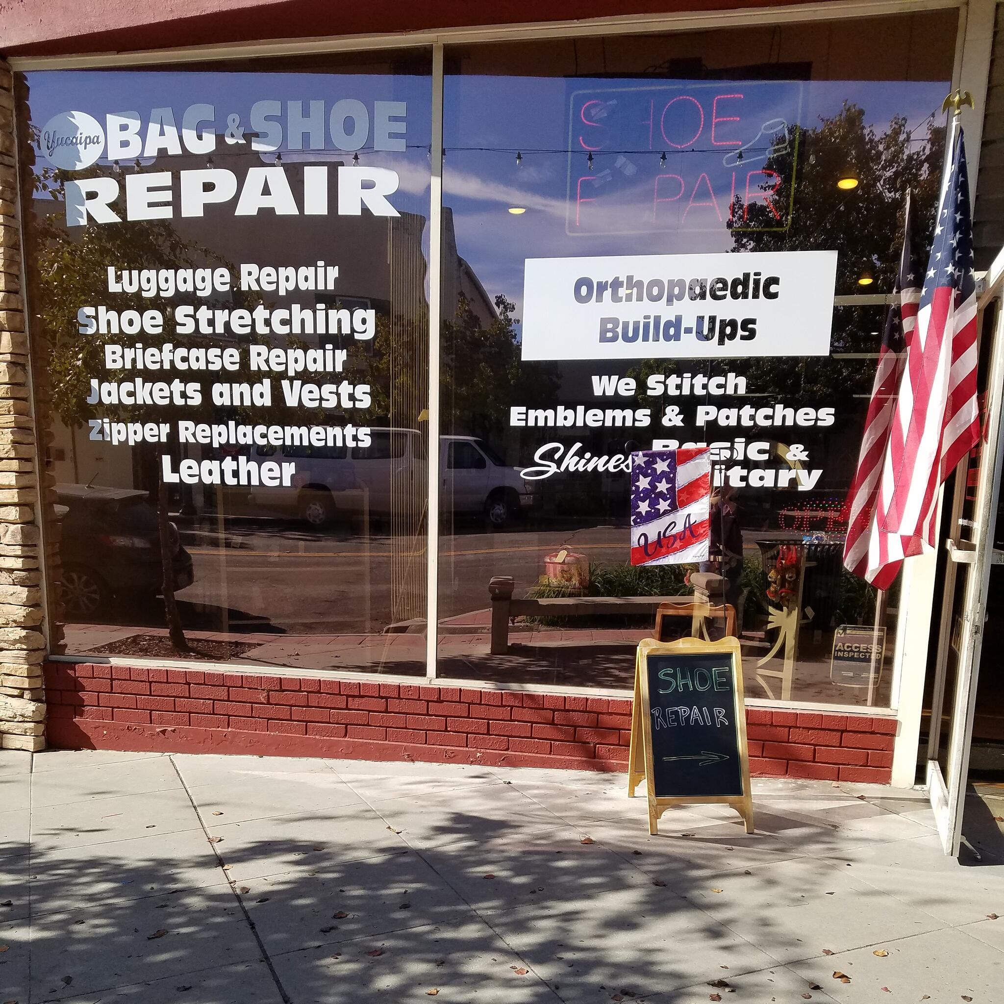 Bag and shoe repair best sale near me