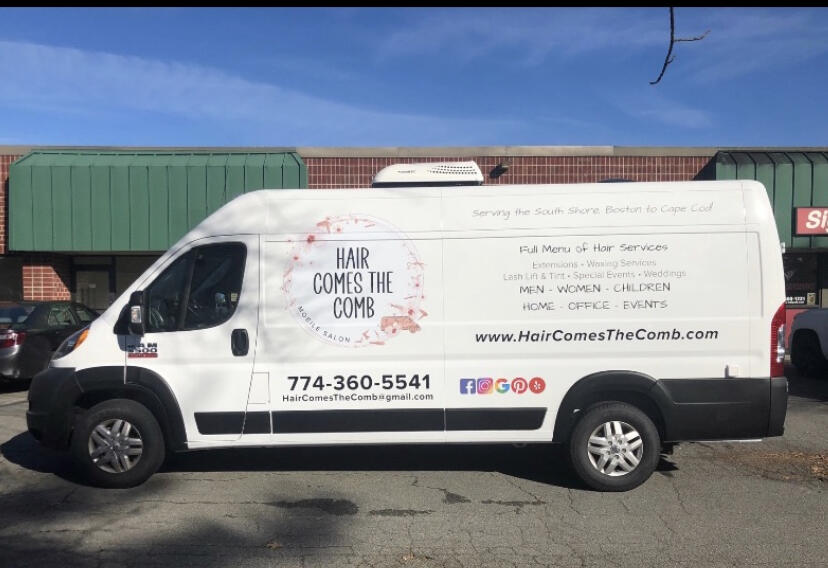 Hair comes the comb mobile salon Plymouth, MA Nextdoor