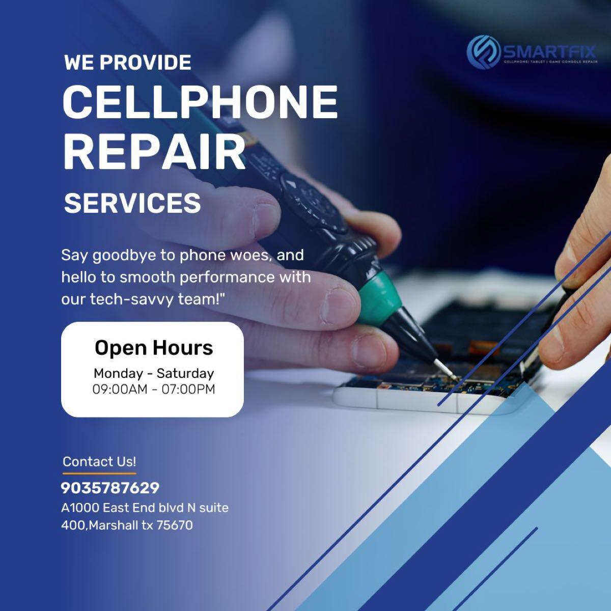 Smartfix Cellphone And Game Console Repair Marshall, TX Nextdoor