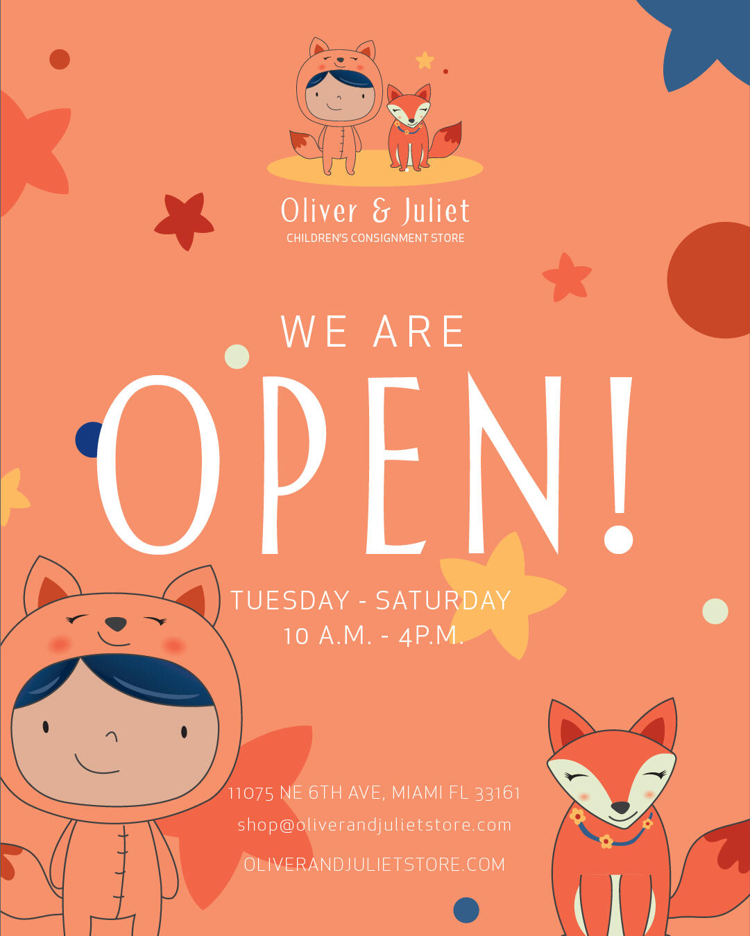 Oliver And Juliet - Children's Consignment Store - Miami, FL