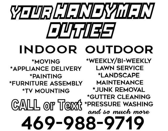 Your Handyman Duties Brandon, MS Nextdoor