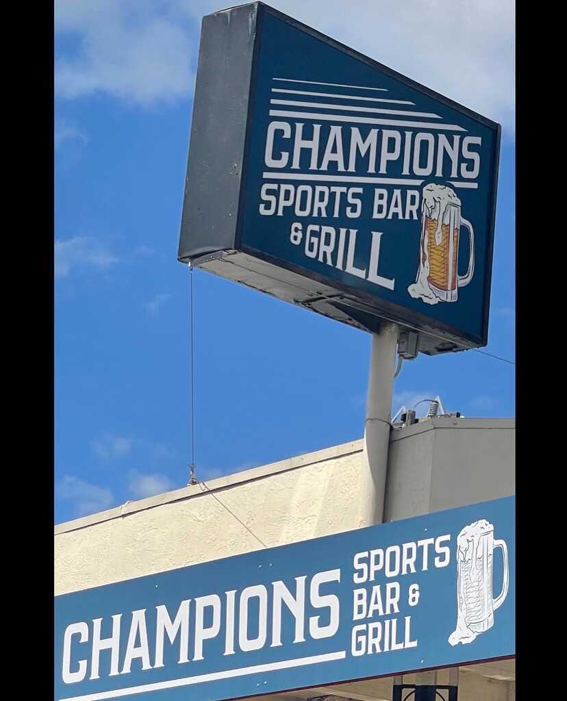 Champions bar & grill shop