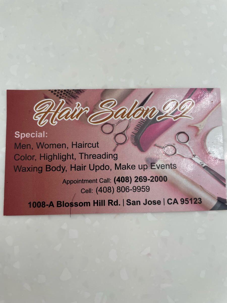Hairsalon22 San Jose, CA Nextdoor