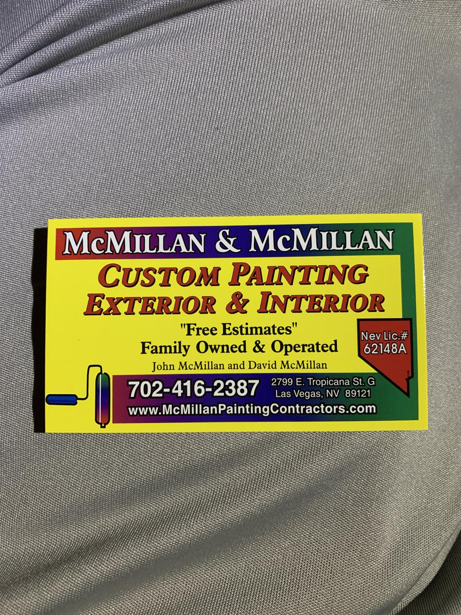 McMillan McMillan Painting Contractors Las Vegas NV Nextdoor