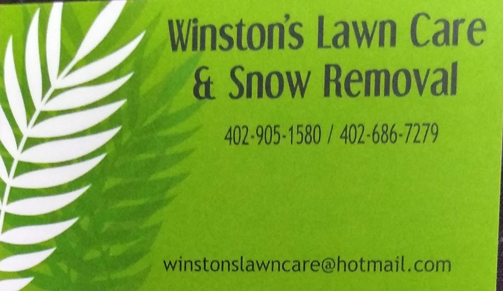 Winston's Lawn Care & Snow Removal Bellevue, NE Nextdoor