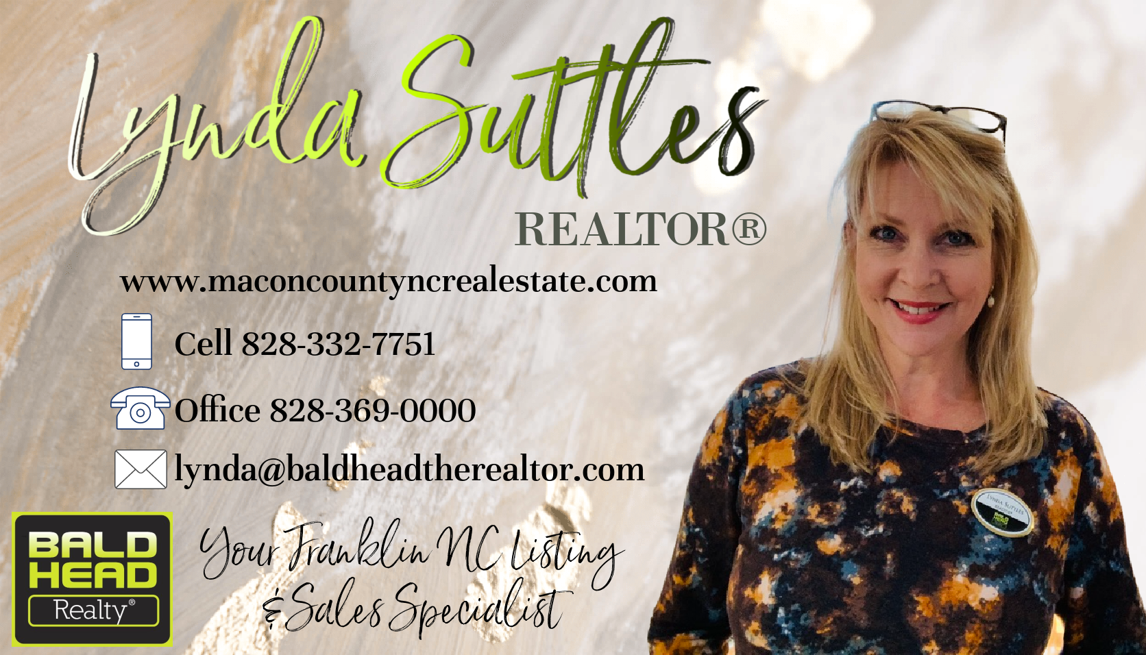 Lynda Suttles, Franklin NC Real Estate Broker, Bald Head Realty - Franklin,  NC - Nextdoor