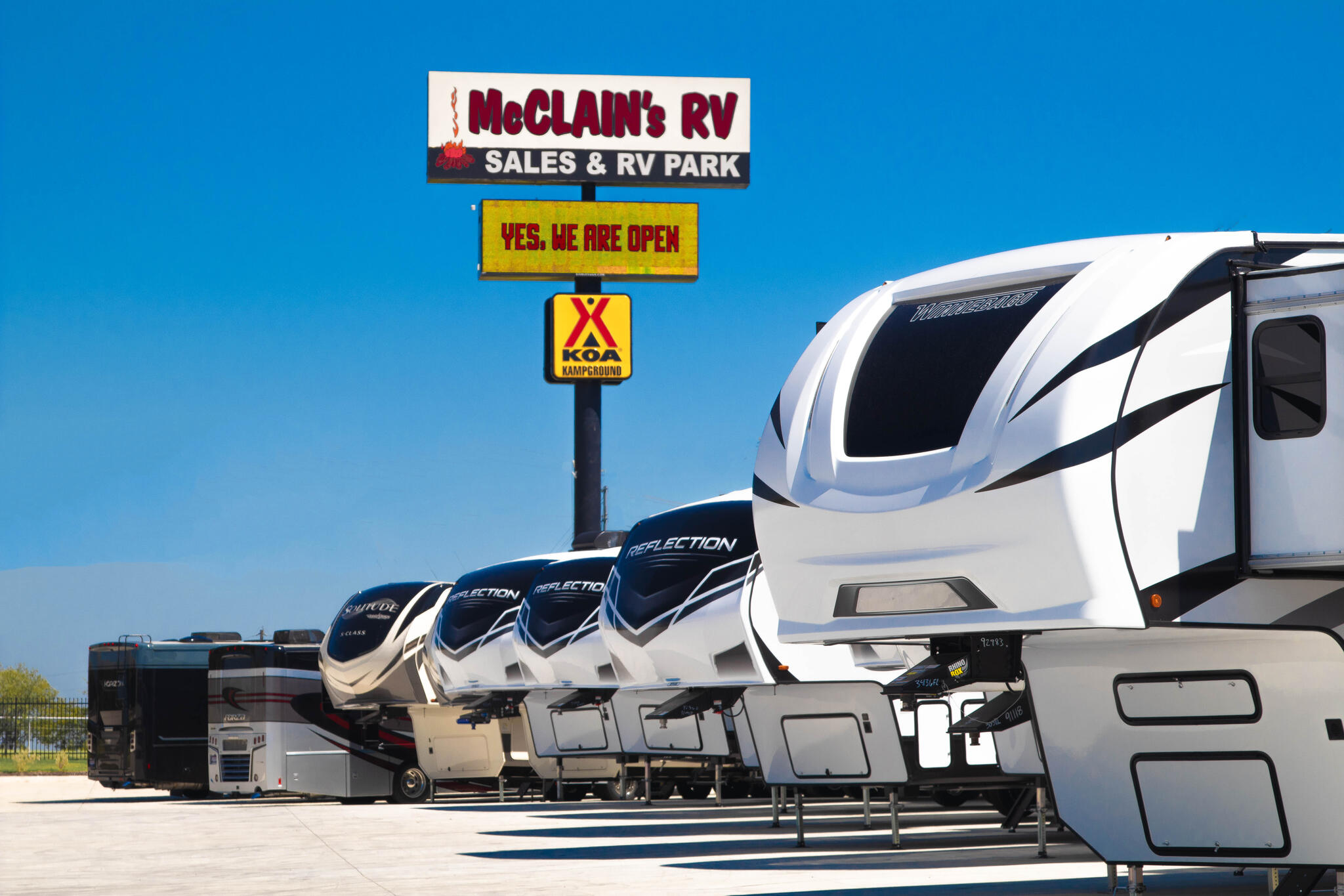 McClain's RV - 2 Connections - Sanger, TX