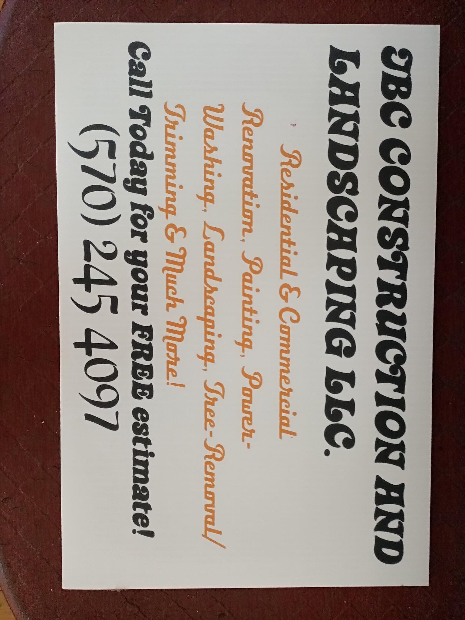 JBC CONSTRUCTION & LANDSCAPING LLC Nextdoor