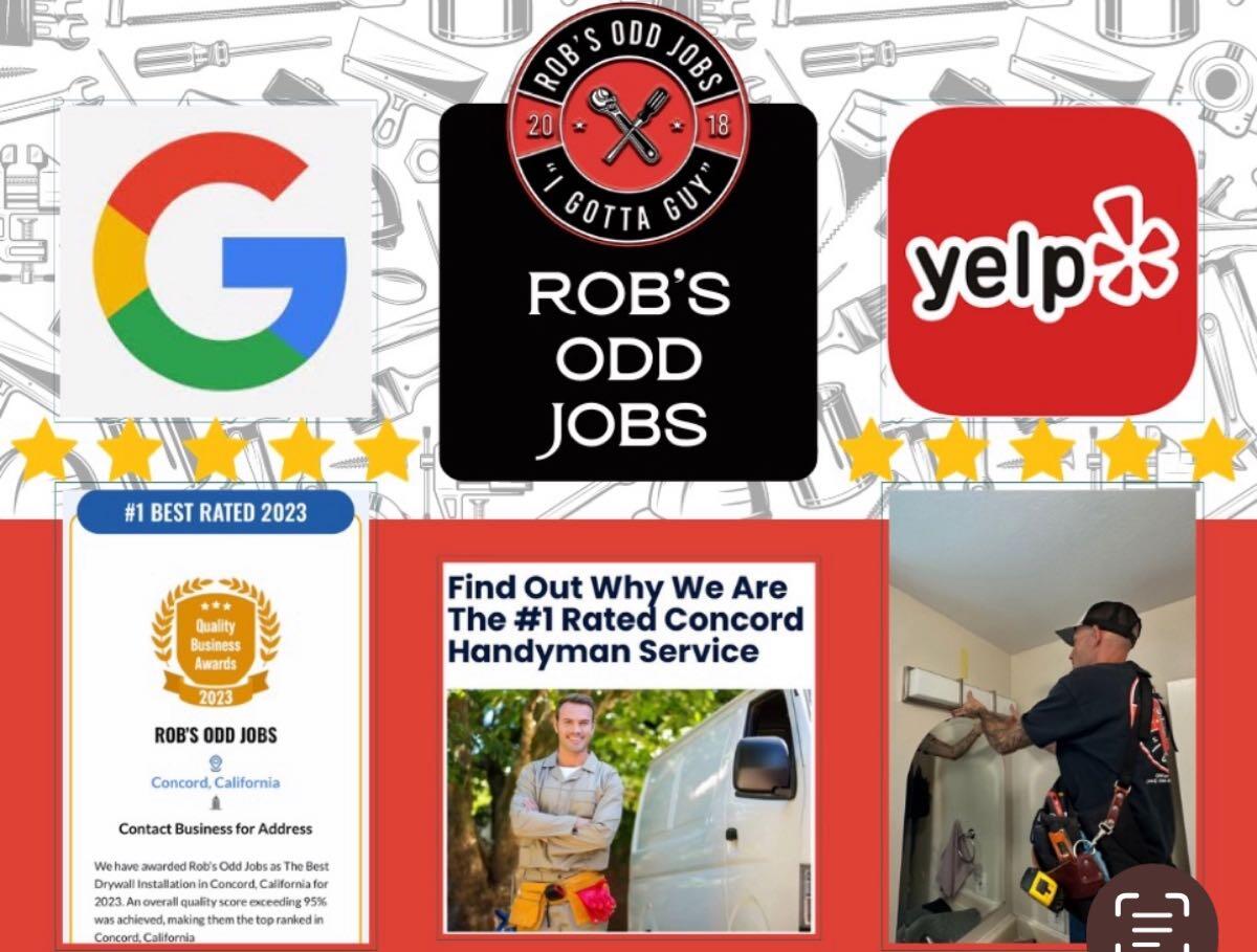 Rob’s Odd Jobs Concord, CA Nextdoor