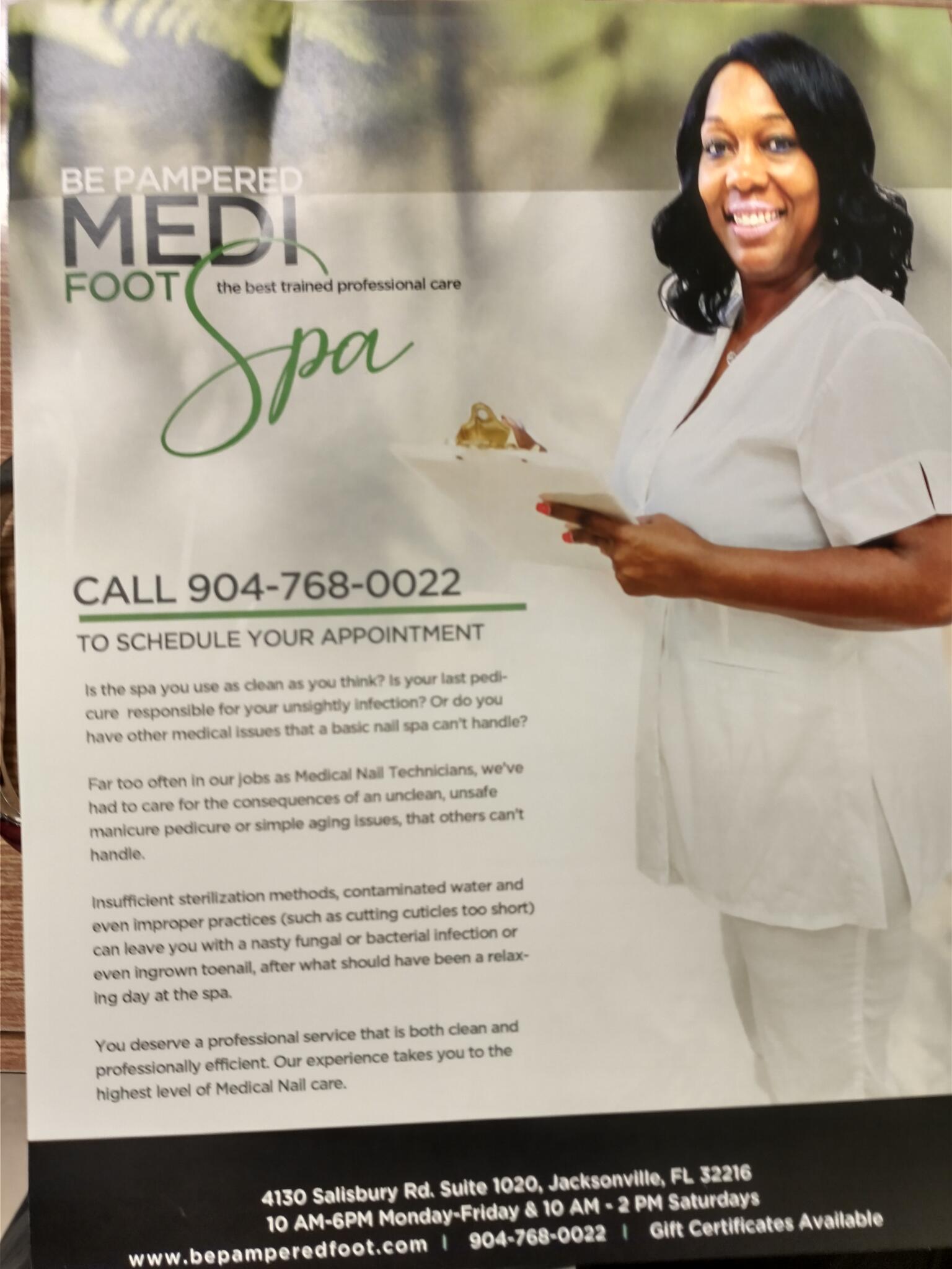 Be Pampered Foot Spa Jacksonville, FL Nextdoor