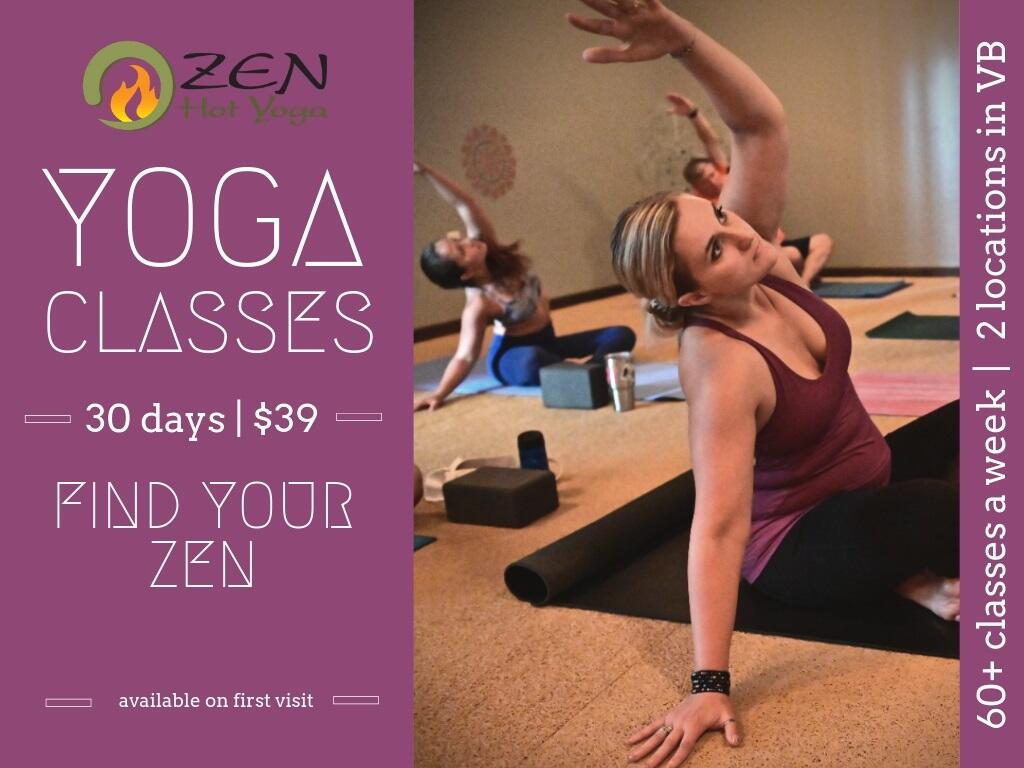 Zen Hot Yoga Virginia Beach