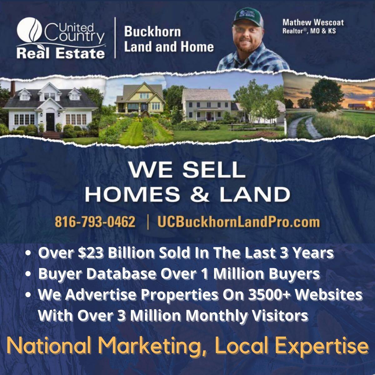 United Country Real Estate Buckhorn Land and Auctions Harrisonville