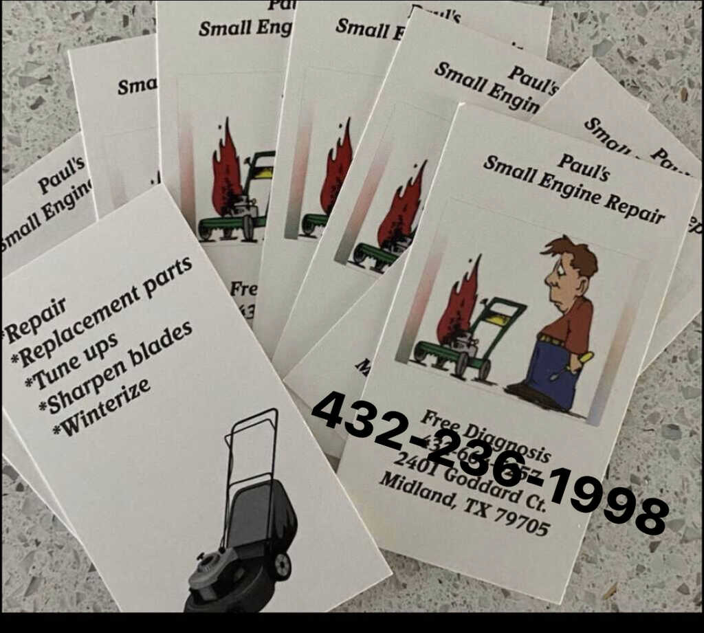 Paul's lawn discount mower repair