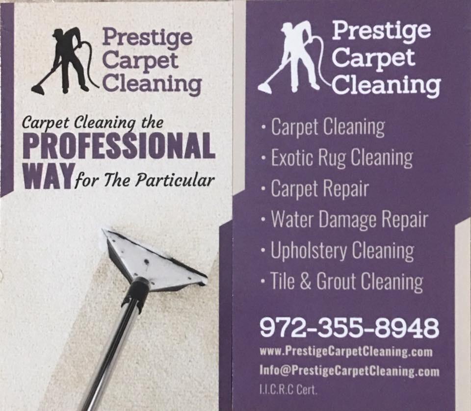 Prestige Carpet Cleaning Flower Mound, TX Nextdoor