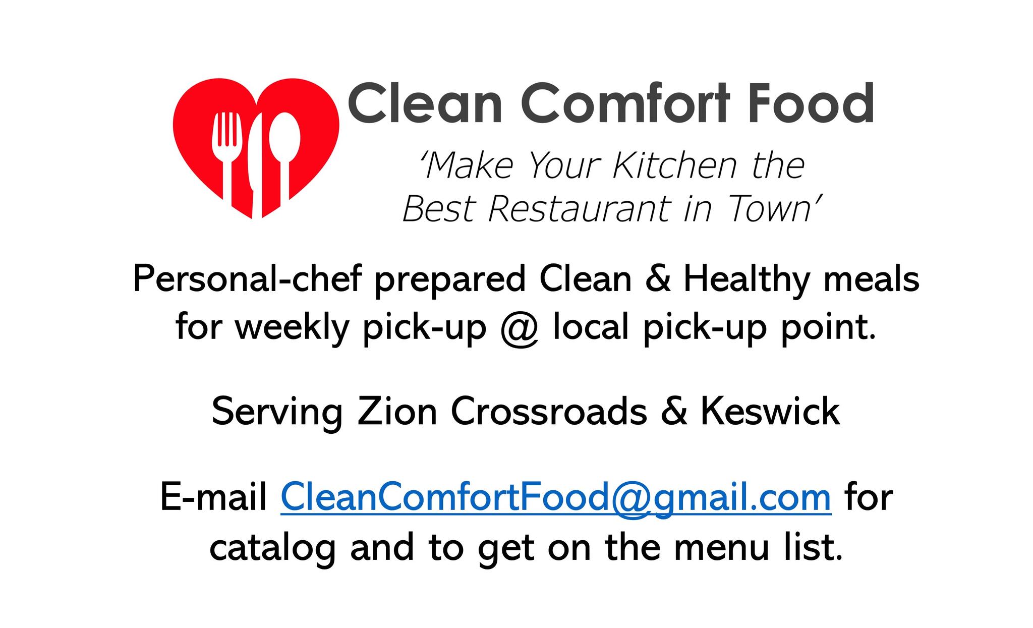 Clean Comfort Food Zion Crossroads, VA Nextdoor