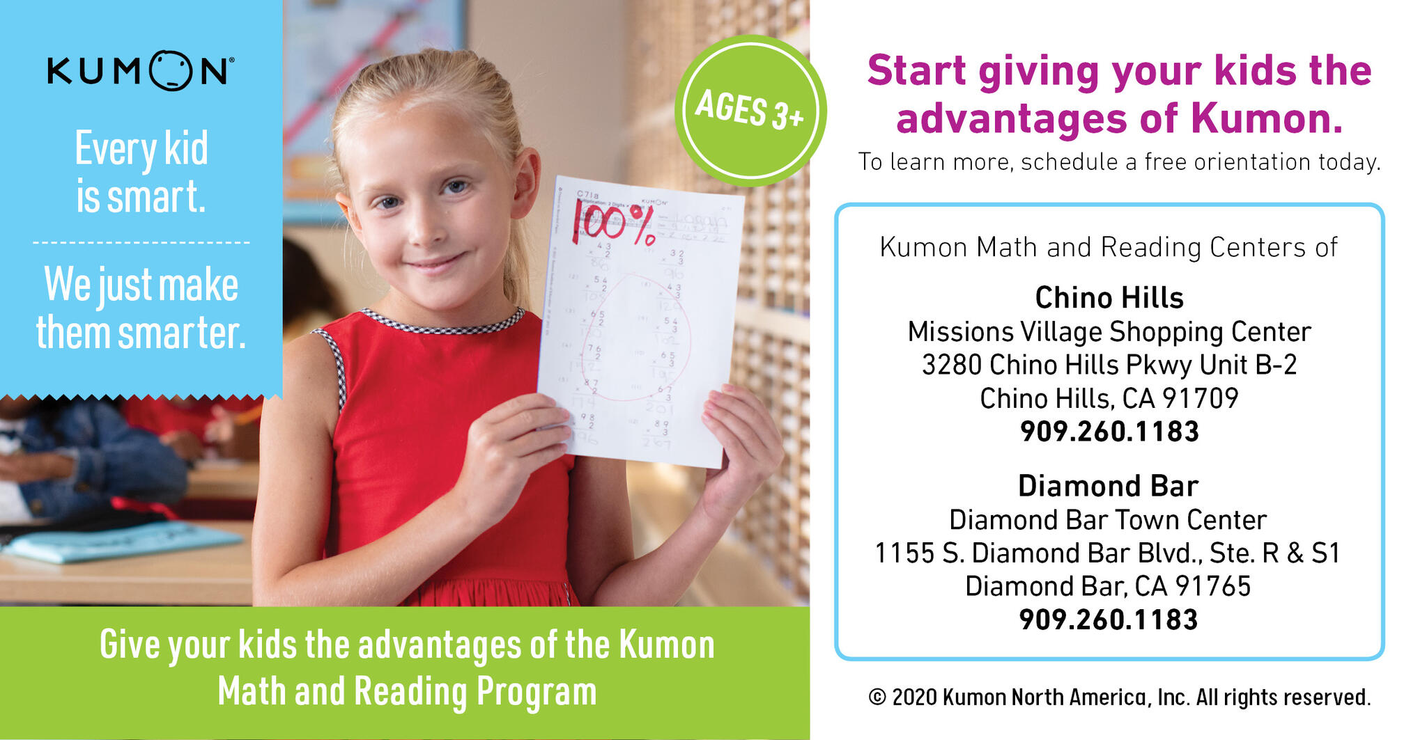 kumon diamond bar