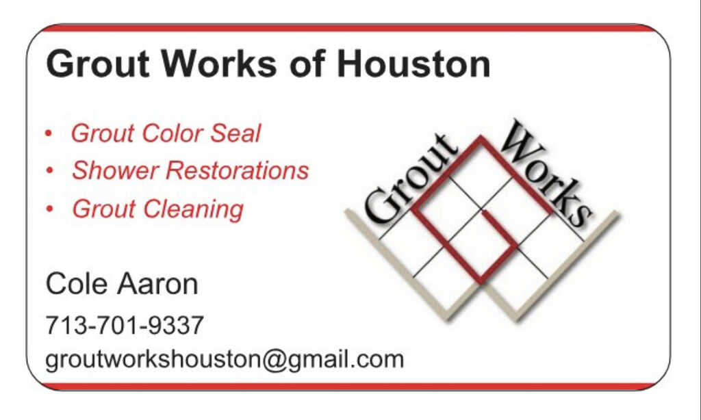 Grout Works Houston - Tile, Grout & Shower Restoration