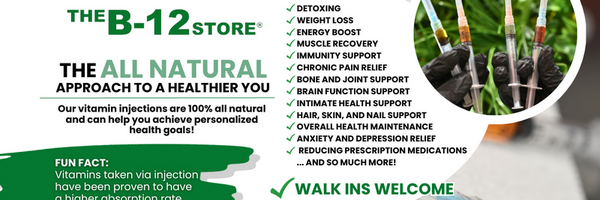 b12 injection pensacola Need an energy boost? We've got you covered! Town Creek Pharmacy is now offering Vitamin shots for ONLY $12! B12 shots may help support: Increased energy Better Vitamin B12 Injection Manufacturer