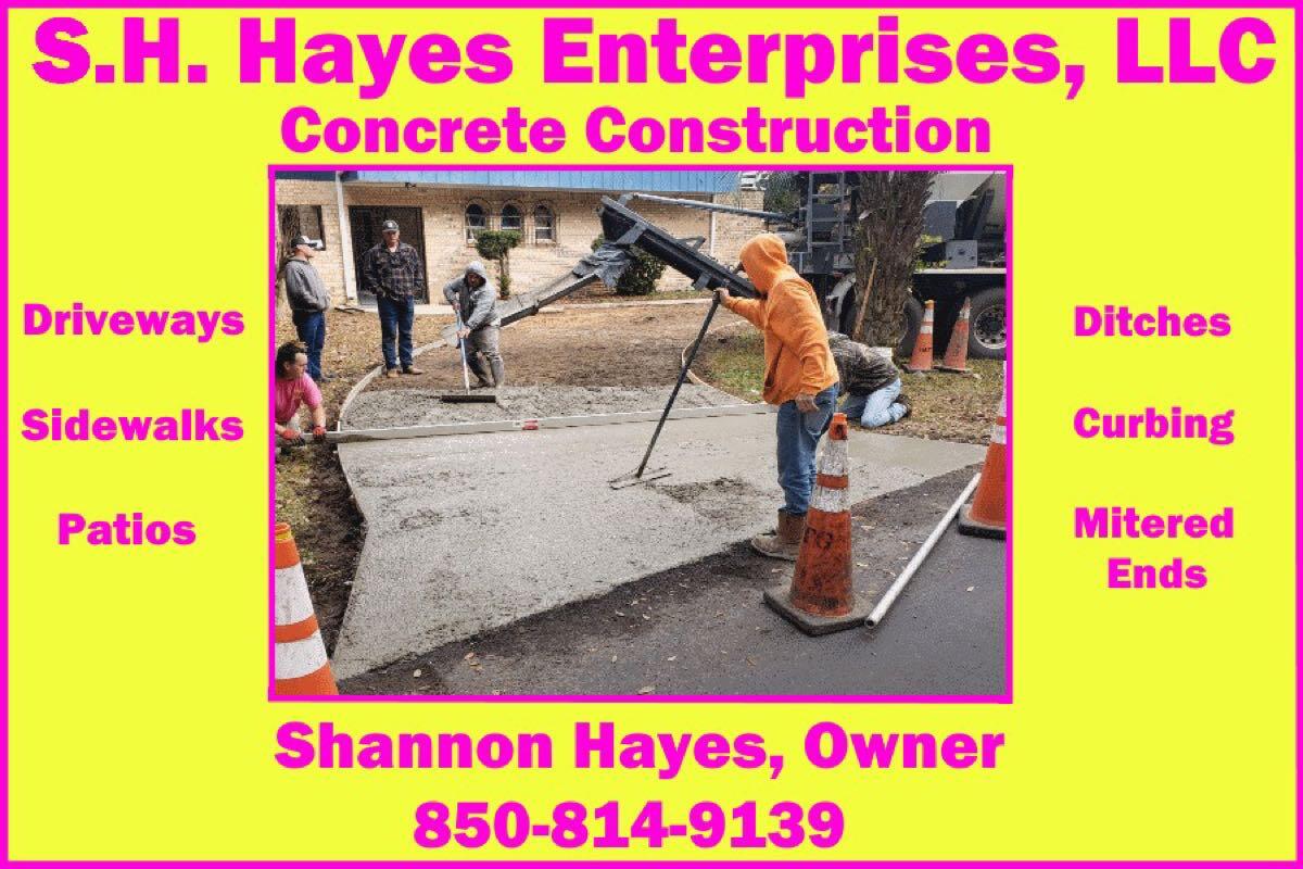 S H Hayes Enterprises Llc Chipley, FL Nextdoor
